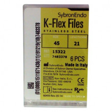 K-Flex (21 mm) (ISO 45), K-reszelő (kézzel), Fogantyú - műanyag ISO 45 ISO színkódolt, Nemesacél, 21 mm, 6 darab