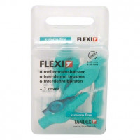 FLEXI Interdentalbürsten Packung 6 darab, türkis, Ø 0,35 mm