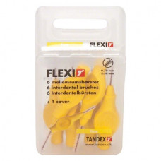 Flexi Brush, Fogköztisztító kefe, finom, hengeres, 3,5 mm, 6 darab