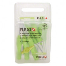 Flexi Brush (3 - 6 mm), Fogköztisztító kefe, finom, kónuszos, 6 darab