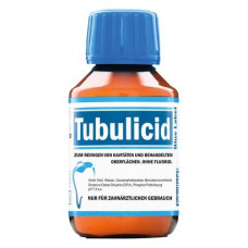 Tubulicid, Tisztító - Fertőtlenítő (Kavitások - Korona tuskók), Fiola, kék, fluoridmentes, 100 ml, 1 darab