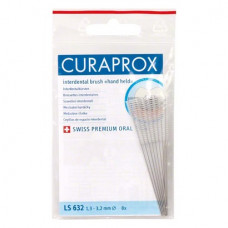 Curaprox LS (Long Stem) (5 mm), Fogköztisztító kefe, fehér, 8 darab