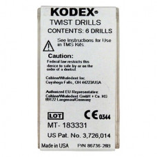 Kodex Drills (2,0 x 0,675 mm - Regular), Fúró, aranyszínu, 0,675 mm x 2 mm, 6 darab