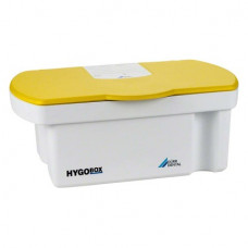 Hygobox, (325 x 210 x 130 mm), Fertőtlenítő kád, fehér, sárga, Polipropilén, 3 l, 1 darab