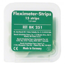 Fleximeter Strips, mérőműszer, zöld, 1,5 mm, 15 darab