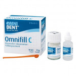 Omni (Omnifill C) (A3), Tömőanyag (Üvegionomere), Fiolák, Por + Folyadék, 1 Csomag
