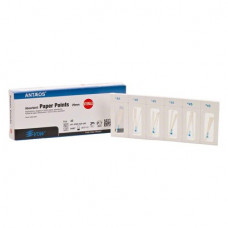 Papírcsúcs (29 mm) (2 %) (ISO 45), ISO 45 sterilen csomagolva, fehér, Papír, 29 mm, 180 darab
