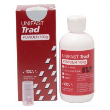 Unifast (Trad) (Live), Ideiglenes korona-, hídanyag, Üveg, rózsaszín, erezett, Műanyag, 100 g, 1 darab
