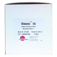 Silasto® - 5 x 50 ml duplakartus, Shore 70