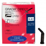 Gradia Direct X (A1) (Standard), Tömőanyag (Kompozit), Kapszulák, fluoridtartalmú, röntgenopák, Mikrohybrid-kompozit, 300 mg, 20 darab