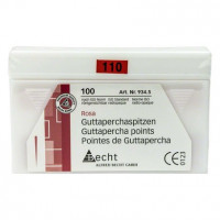 Guttaperchaspitzen rosa, 10 darab, ISO 110