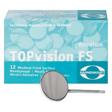 TOPvision (5), Szájtükör, sima, Ródium, 24 mm, 12 darab