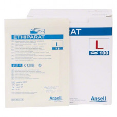 Ethiparat (Large), Kesztyűk (Nem-Latex), sterilen csomagolva, Egyszerhasználatos termék, L (nagy), 100 darab