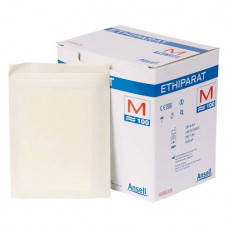 Ethiparat (Medium), Kesztyűk (Nem-Latex), sterilen csomagolva, Egyszerhasználatos termék, M (közepes), 100 darab