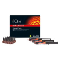iCEM® Self Adhesive - Value Pack 3 x 5 ml Automix Spritze, 45 keverőkanül, 1 Arbeitskarte - 66037633