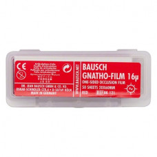 GNATHO-FILM 16µ Packung 50 darab, rot, 20 x 60 mm, einseitig, BK 121