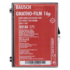 GNATHO-FILM 16µ Packung 50 darab, rot, 70 x 100 mm, einseitig, BK 171