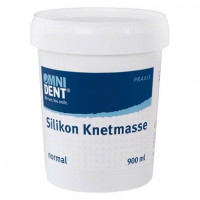 Silikon Knetmasse Dose 900 ml ohne Härter normal, Shore 60, fehér