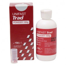Unifast (Trad), Ideiglenes korona-, hídanyag, Üveg, rózsaszín, Műanyag, 100 g, 1 darab