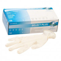 SELECT® PLUS - 100 darabos csomag, púdermentes, természetes latex, L - 2304