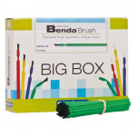 Benda (Brush) (Maxi), Applikátorkefe, Egyszerhasználatos termék, zöld, Műanyag, 576 darab