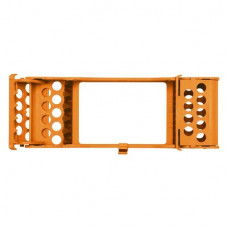 EZ Jett Cassette, (203 x 79 x 30 mm), (5x), műszerkosár, narancs, neon, Műanyag, 1 darab