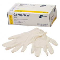 Gentle Skin (Grip) (XS), Kesztyűk (Latex), nem steril, Egyszerhasználatos termék, Latex, XS, 100 darab