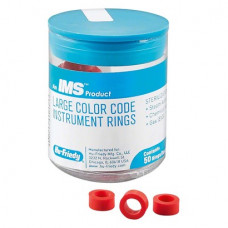 IMS Farbkodierungsringe maxi Packung IMS-1286L 100 Kodierungsringe, piros