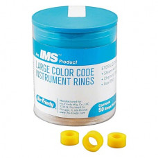 IMS Farbkodierungsringe maxi Packung IMS-1285L 100 Kodierungsringe, gelb