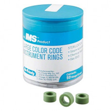 IMS Farbkodierungsringe maxi Packung IMS-1287L 100 Kodierungsringe, grün
