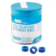 IMS Farbkodierungsringe maxi Packung IMS-1288L 100 Kodierungsringe, kék