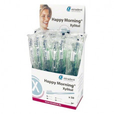 Happy Morning (Xylitol), Egyszerhasználatos fogkefe, Egyszerhasználatos termék, 50 darab