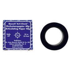 Occlusionspapier Arti-Check® 40 µ Nachfüll, 10-es csomag, m blau, 22 mm, BK 1015
