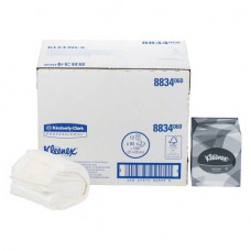 Kleenex Facial Tissue, (210 x 201 mm), Kozmetikai kednő, Kendõk, Egyszerhasználatos termék, fehér, 12x90 darab