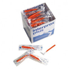 interprox (plus) (super micro) (0,50 mm ¦ 2,0 mm), Fogköztisztító kefe, narancs, színkódolt, 100 darab