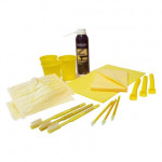 Monoart (Colour Line), Dental-szet, Karton, Egyszerhasználatos termék, sárga, 1 Csomag
