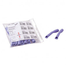 Top Tips (Kids), (108 x 16 mm) (Purple), Elszívókanül, autoklávozható 134°C-ig, lila, Műanyag, 10 darab