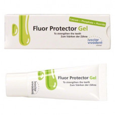Fluor Protector Gel, Profilaxis-preparátum, Tubus, fluoridtartalmú, semleges pH-érték, Gél, 25 g, 1 darab