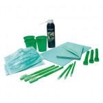 Monoart (Colour Line), Dental-szet, Karton, Egyszerhasználatos termék, zöld, 1 Csomag