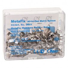 Metafix (S), Matrica, Egyszerhasználatos termék, Fém, S (kicsi), 50 darab