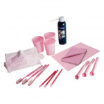 Monoart (Colour Line), Dental-szet, Karton, Egyszerhasználatos termék, rózsaszín, 1 Csomag