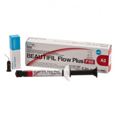 Beautifil (Flow Plus) (F00 - Zero Flow) (A2), Tömőanyag (Kompozit), fecskendő, magas viszkozitású, nehezen folyó, Hybrid-kompozit, 2,2 g, 1 darab