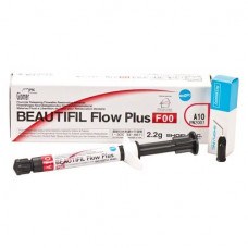Beautifil (Flow Plus) (F00 - Zero Flow) (A1) (Opaque), Tömőanyag (Kompozit), fecskendő, magas viszkozitású, nehezen folyó, Hybrid-kompozit, 2,2 g, 1 darab