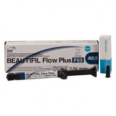 Beautifil (Flow Plus) (F03 - Low Flow) (A0.5), Tömőanyag (Kompozit), fecskendő, alacsony viszkozitású, hígan folyó, Hybrid-kompozit, 2,2 g, 1 darab