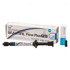 Beautifil (Flow Plus) (F03 - Low Flow) (A1), Tömőanyag (Kompozit), fecskendő, alacsony viszkozitású, hígan folyó, Hybrid-kompozit, 2,2 g, 1 darab