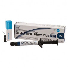 Beautifil (Flow Plus) (F03 - Low Flow) (A2), Tömőanyag (Kompozit), fecskendő, alacsony viszkozitású, hígan folyó, Hybrid-kompozit, 2,2 g, 1 darab