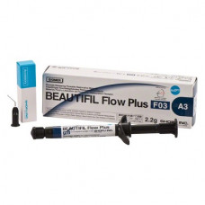 Beautifil (Flow Plus) (F03 - Low Flow) (A3), Tömőanyag (Kompozit), fecskendő, alacsony viszkozitású, hígan folyó, Hybrid-kompozit, 2,2 g, 1 darab