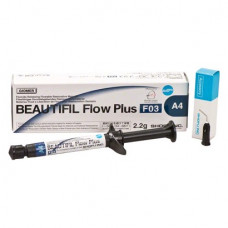 Beautifil (Flow Plus) (F03 - Low Flow) (A4), Tömőanyag (Kompozit), fecskendő, alacsony viszkozitású, hígan folyó, Hybrid-kompozit, 2,2 g, 1 darab