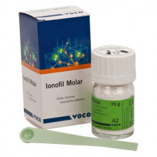 Ionofil Molar (A2), Tömőanyag (Üvegionomere), Fiola, tömheto, röntgenopák, Üvegionomer, 15 g, 1 darab