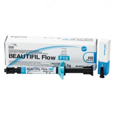 Beautifil (Flow) (F10 - High Flow) (A3) (Opaque), Tömőanyag (Kompozit), fecskendő, magas viszkozitású, nehezen folyó, Kompozit, 2 g, 1 darab